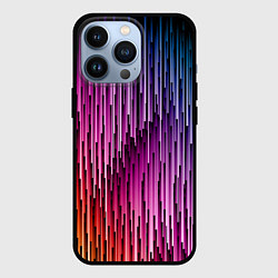 Чехол iPhone 13 Pro Радужные узор полосы