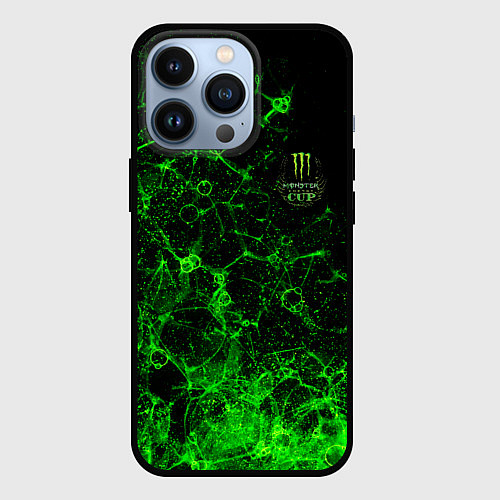 Чехол iPhone 13 Pro Monster energy cup / 3D-Черный – фото 1