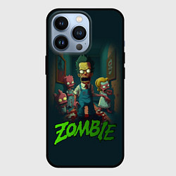 Чехол iPhone 13 Pro Зомби Симпсоны