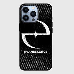 Чехол iPhone 13 Pro Evanescence с потертостями на темном фоне