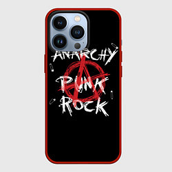 Чехол iPhone 13 Pro Анархия - панк рок