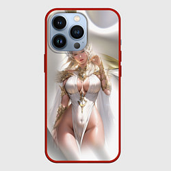 Чехол iPhone 13 Pro Аниме девушка в фэнтази костюме