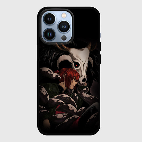 Чехол iPhone 13 Pro Элиас и Тисэ / 3D-Черный – фото 1