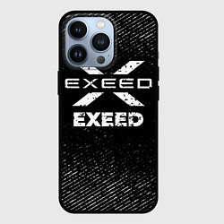 Чехол iPhone 13 Pro Exeed с потертостями на темном фоне