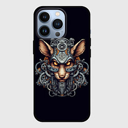 Чехол для iPhone 13 Pro Механическая крыса, цвет: 3D-черный