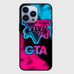 Чехол iPhone 13 Pro GTA - neon gradient