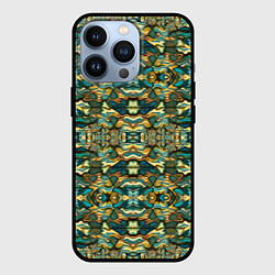 Чехол iPhone 13 Pro Мозаика из самоцветов
