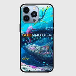 Чехол iPhone 13 Pro Подводный мир сабнавтики