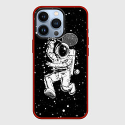 Чехол iPhone 13 Pro Space tennis - astronaut