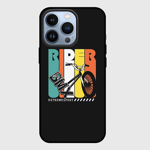 Чехол iPhone 13 Pro Bmx extreme / 3D-Черный – фото 1