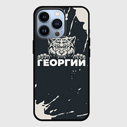 Чехол iPhone 13 Pro Георгий зубастый волк