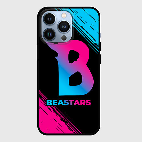 Чехол iPhone 13 Pro Beastars - neon gradient / 3D-Черный – фото 1