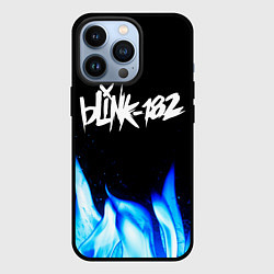 Чехол iPhone 13 Pro Blink 182 blue fire