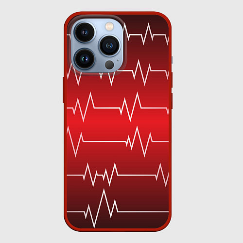 Чехол iPhone 13 Pro Pulse / 3D-Красный – фото 1