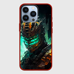 Чехол для iPhone 13 Pro Dead Space horror, цвет: 3D-красный