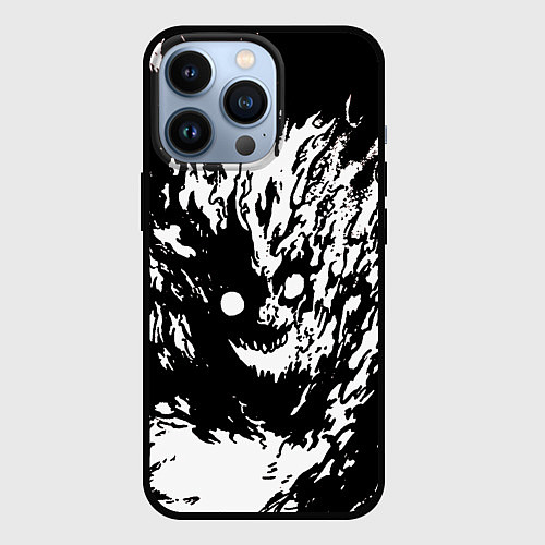 Чехол iPhone 13 Pro Dead inside sf / 3D-Черный – фото 1