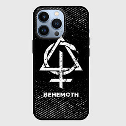 Чехол iPhone 13 Pro Behemoth с потертостями на темном фоне