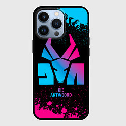 Чехол iPhone 13 Pro Die Antwoord - neon gradient