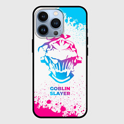 Чехол для iPhone 13 Pro Goblin Slayer neon gradient style, цвет: 3D-черный
