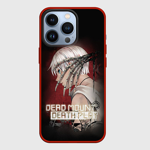 Чехол iPhone 13 Pro Dead Mount Death Play - Corpse God / 3D-Красный – фото 1