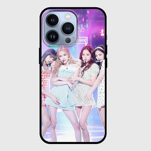 Чехол iPhone 13 Pro Blackpink girl style / 3D-Черный – фото 1