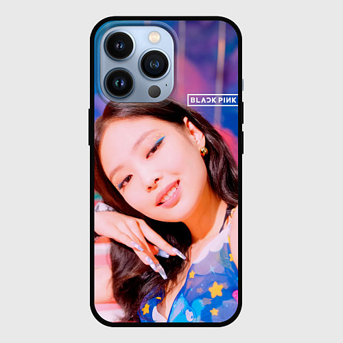 Чехол iPhone 13 Pro BlackPink Gorgeous Jennie / 3D-Черный – фото 1