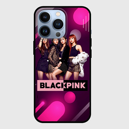 Чехол iPhone 13 Pro Kpop Blackpink / 3D-Черный – фото 1