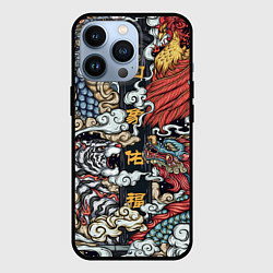 Чехол iPhone 13 Pro Japanese art