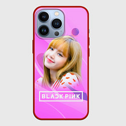 Чехол iPhone 13 Pro Blackpink Lisa pink