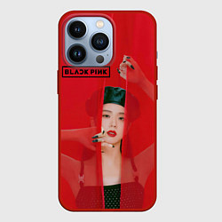 Чехол iPhone 13 Pro Blackpink red background