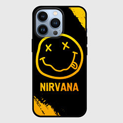 Чехол iPhone 13 Pro Nirvana - gold gradient