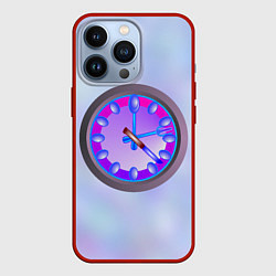 Чехол для iPhone 13 Pro Время подкрепиться, цвет: 3D-красный