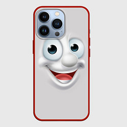 Чехол для iPhone 13 Pro Милая улыбка, цвет: 3D-красный