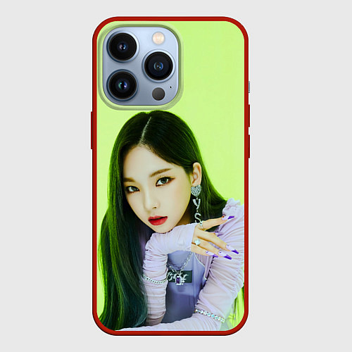 Чехол iPhone 13 Pro Карина - Эспа / 3D-Красный – фото 1