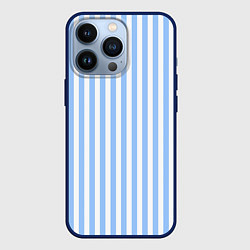 Чехол для iPhone 13 Pro Полосатый морской, цвет: 3D-тёмно-синий
