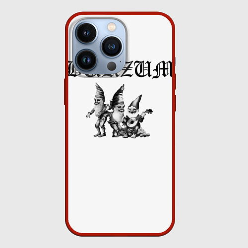 Чехол iPhone 13 Pro Burzum Gnoms Edition / 3D-Красный – фото 1