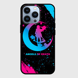 Чехол iPhone 13 Pro Angels of Death - neon gradient