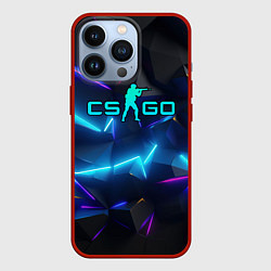 Чехол iPhone 13 Pro CS GO neon style