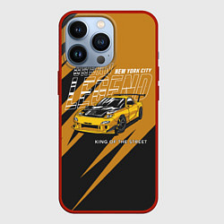 Чехол для iPhone 13 Pro Любителям гонок, цвет: 3D-красный
