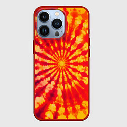 Чехол iPhone 13 Pro Тай дай солнце