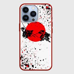Чехол iPhone 13 Pro Два самурая