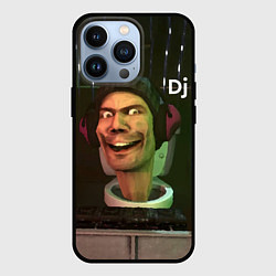 Чехол iPhone 13 Pro Skibidi Toilet Dj