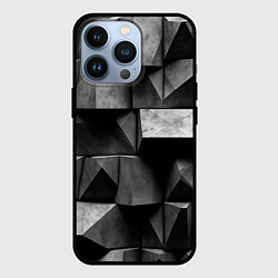 Чехол для iPhone 13 Pro Обман зрения и каменные плиты, цвет: 3D-черный