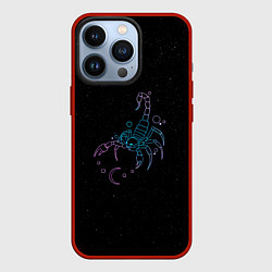 Чехол iPhone 13 Pro Знак зодиака скорпион - космос