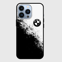 Чехол для iPhone 13 Pro BMW - black and white, цвет: 3D-черный