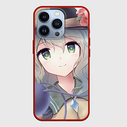 Чехол iPhone 13 Pro Touhou Project Улыбающаяся Койши Комейдзи