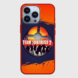 Чехол iPhone 13 Pro Лого Team Fortress 2