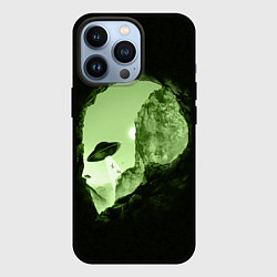 Чехол iPhone 13 Pro Пещера в форме головы пришельца