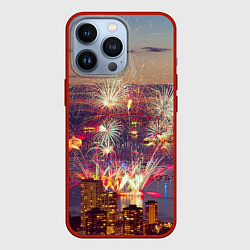 Чехол iPhone 13 Pro Салют в ночном небе