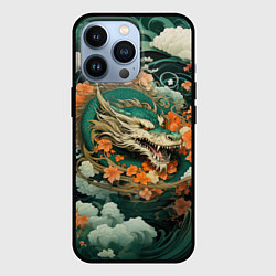 Чехол iPhone 13 Pro Облачный дракон Irezumi